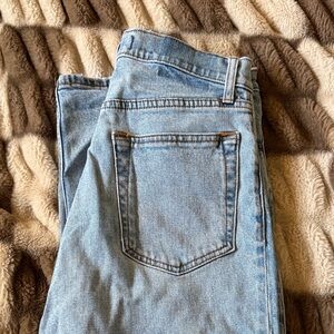 Abercrombie & Fitch Light Blue Ultra High Rise Jeans